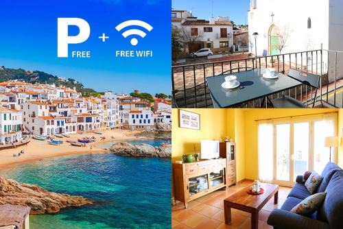 Calella de Palafrugell Apartment | Apartament Antic Plankton - Calella Palafrugell - Free Parking, Beach, Wifi, Perfect holidays