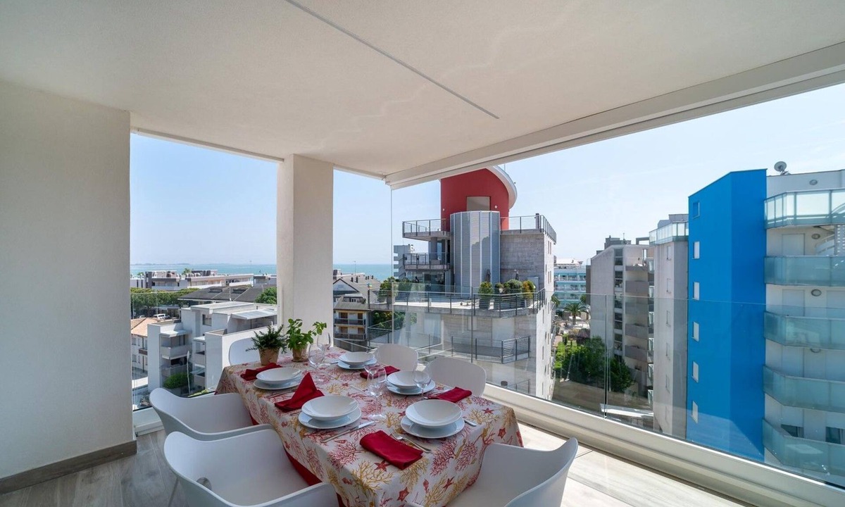 Lignano Sabbiadoro Apartment | Bright and modern home with a view to remember