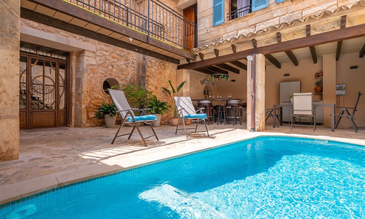 Algaida Villa | CA'S MERCADER (ALGAIDA) - Beautiful rustic house with a private pool, perfect for cyclists