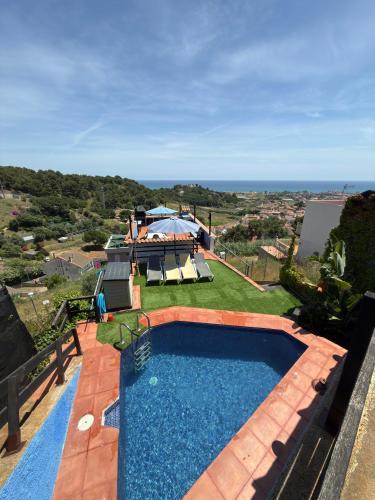 Pineda de Mar House | Casa Marvista - piscina, barbacoa y vistas al mar