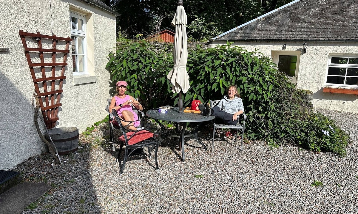 Taynuilt Cottage | Clematis is a spacious, 2-person cottage with lovely outside sitting area.
