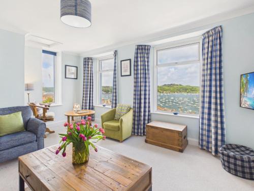 Mylor Churchtown House | Coastal Cottage with Panoramic Harbour Views & Parking