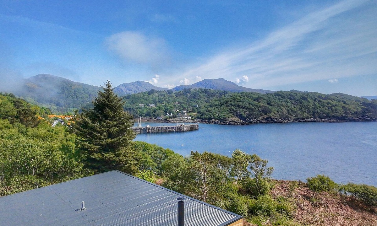 Gairloch Cabin | East Bothy -58 degree North Bothies- luxury stay with Ocean and mountain views