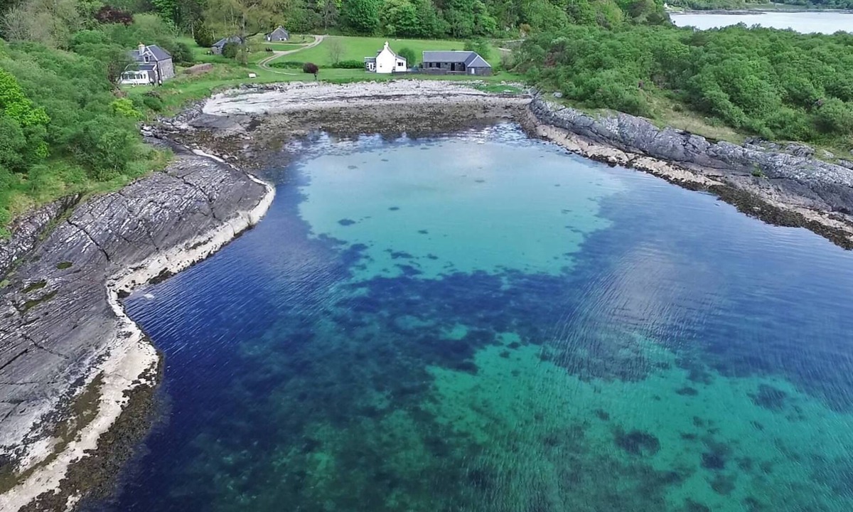 Lochgilphead House | Ellary Farmhouse - Situated Between 2 Beaches - Loch Views & Courtyard