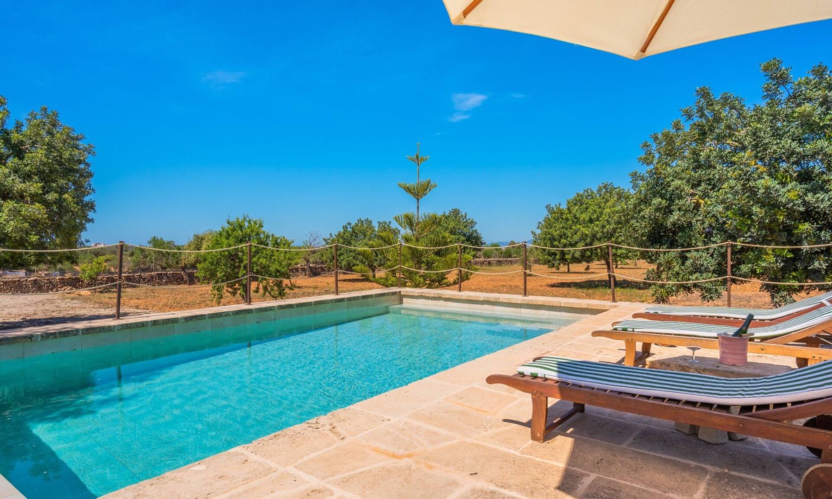 S'Aranjassa House | Holiday Home "Son Sunyer" with Mountain View, Pool, Garden, Balcony & Terrace