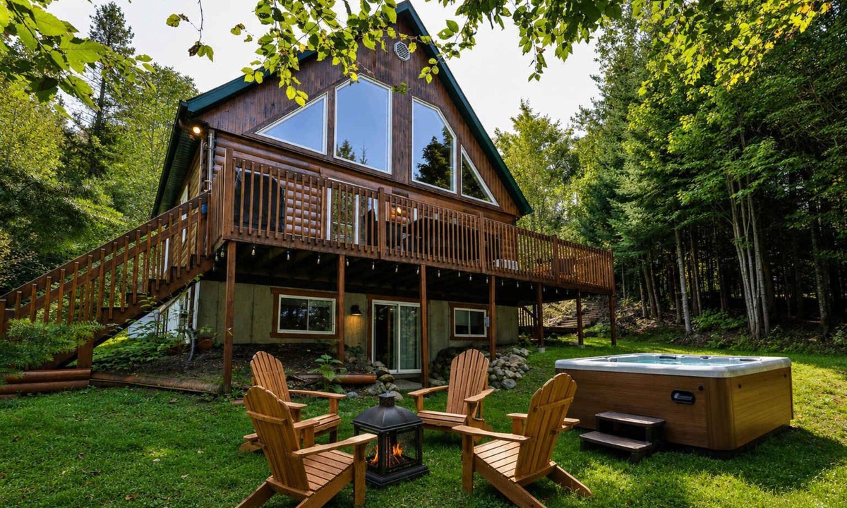 Entrelacs Ski Chalet | Le Mandala | Lakefront, spa & game room