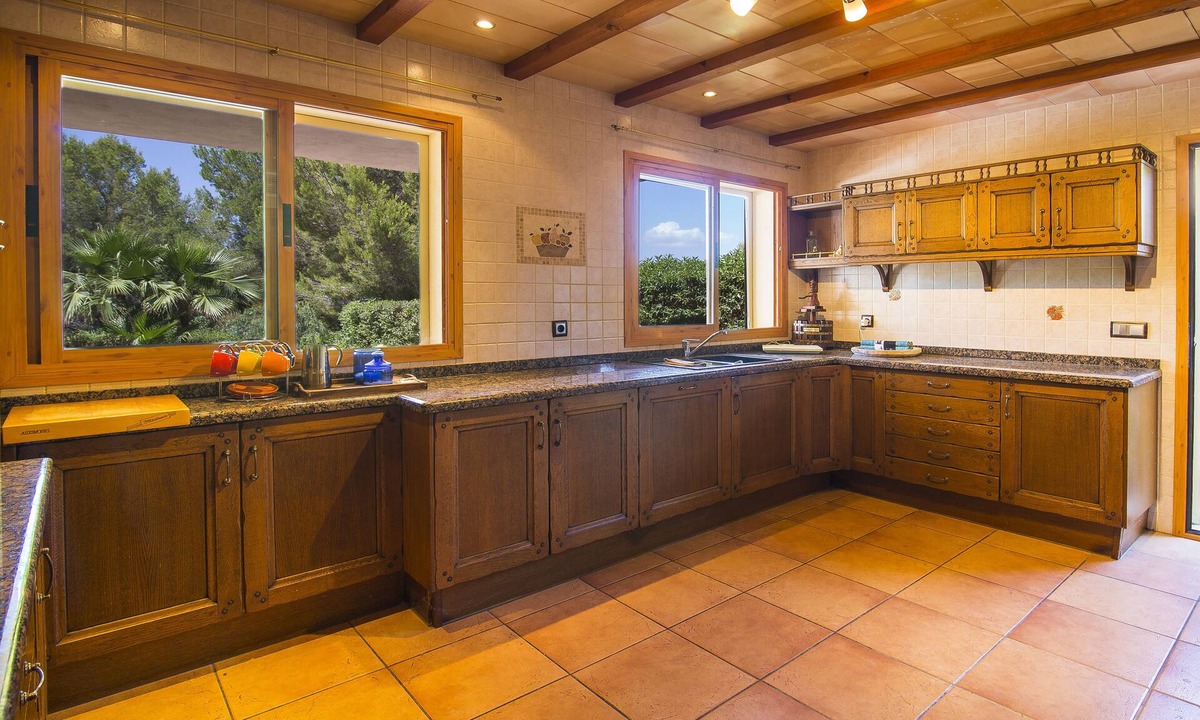 Ses Rotes Velles Villa | Luxury Mediterranean Villa in Santa Ponsa ♨️ pool