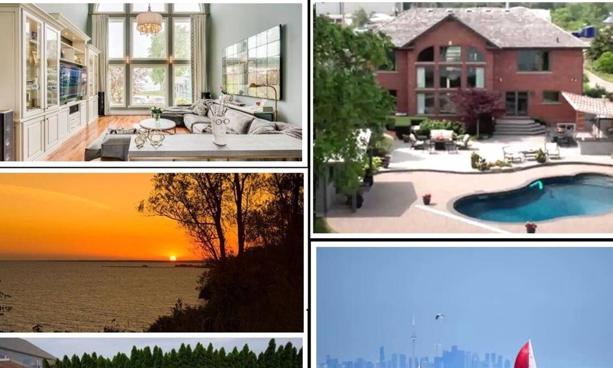 Grimsby House | Luxury Million $$$ Ontario Lakefront Estate Vacation House - Outdoor Heated Pool