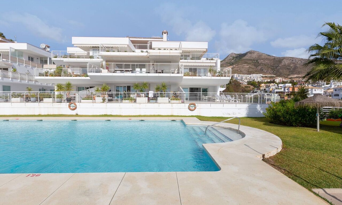 Rancho Domingo Apartment | Nice Apartment with a Sunny Terrace, Pool & Sea View