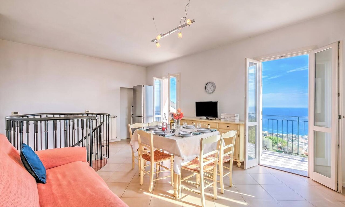 Sanremo Apartment | Palms Villa - Sea View Terrace and Parking, Sanremo, Italy