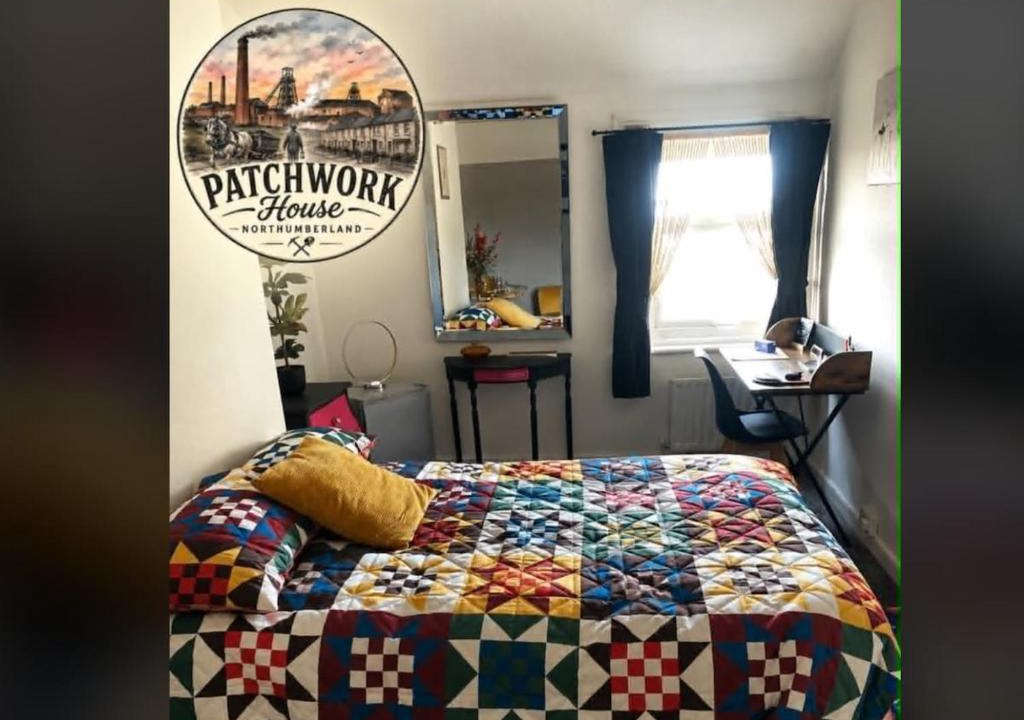Woodhorn House | Patchwork house autism friendly with secure garden