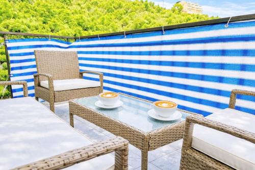 Salionc Apartment | Penthouse - Balcony - Private Beach - Pool