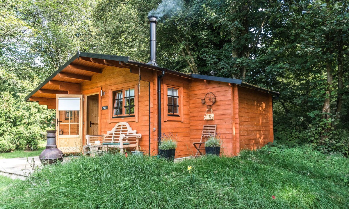 Carluke Cabin | Punch Tree Cabins, Wood Burner & Hot Tub
