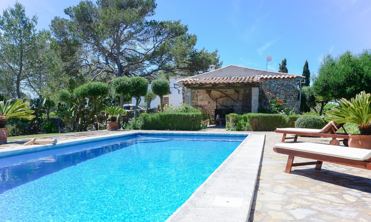 Sant Joan Villa | SA BASTIDA - Villa with private pool in Sant Joan. Free WiFi