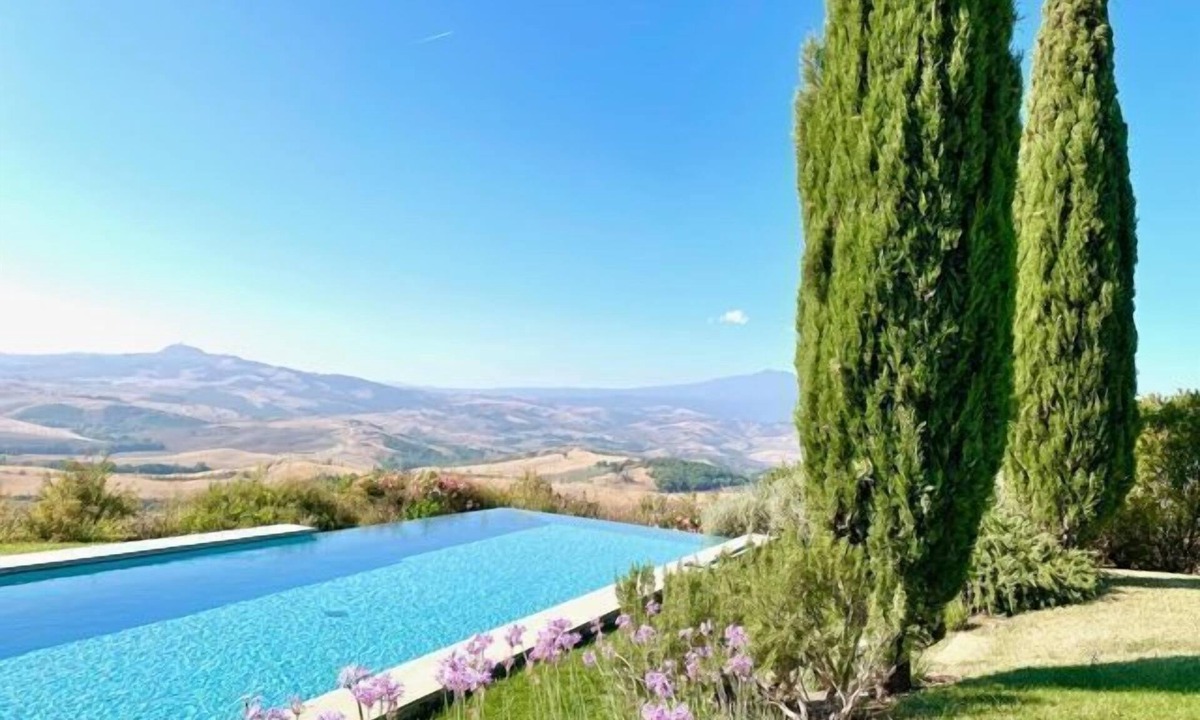 Sarteano Villa | Spectacular views from this villa for 8 in Valdorcia. Private Pool.