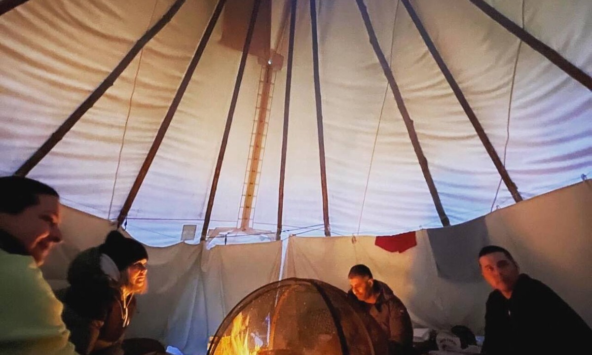 Markdale RV Rental | Standing Bear, Tipi for group of 6