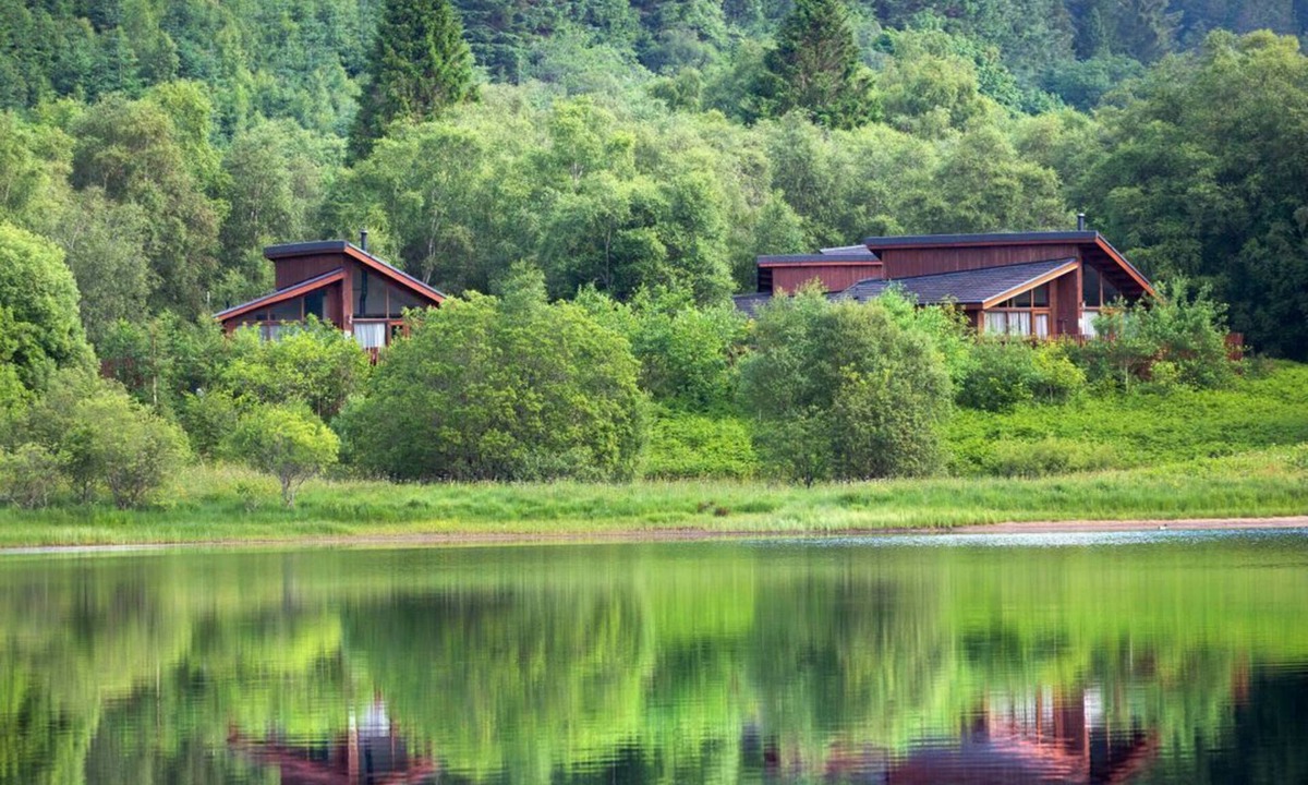 Callander Cabin | Strathyre Classic Golden Oak Lochside, Callander