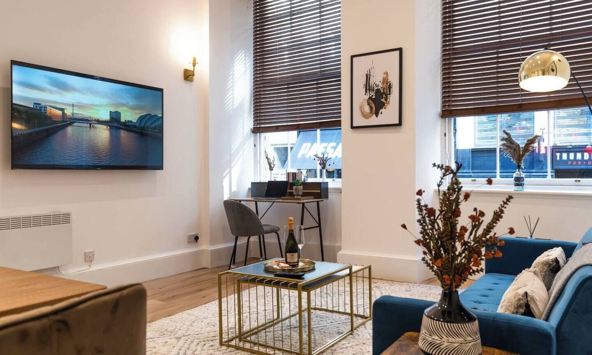 City Centre Glasgow Apartment | The City Escape - 5* stay in the heart of Glasgow!