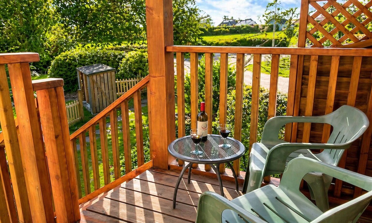 Fortrose Apartment | The Hayloft | Peaceful Black Isle Retreat Near Fortrose | Balcony & Wood Burner
