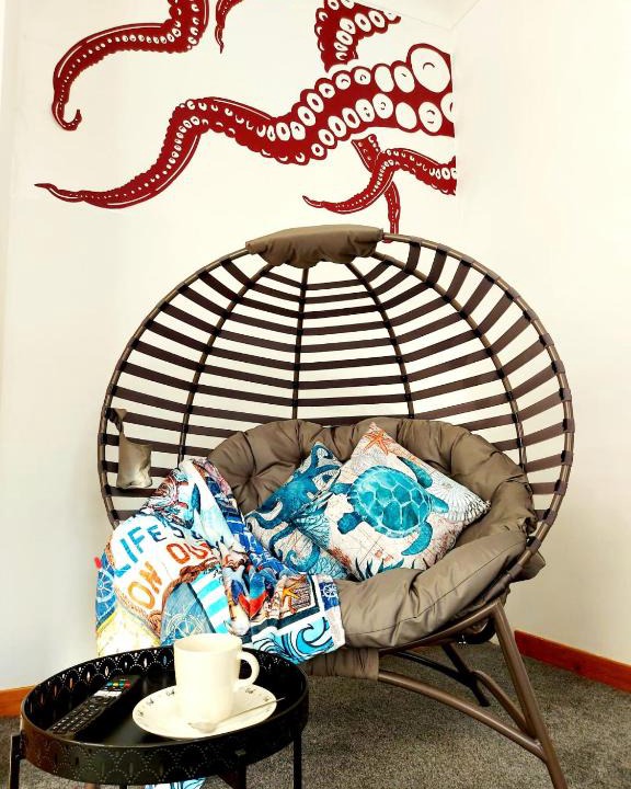 Largs Apartment | The Octopus - at Largs Town Centre with Private Parking