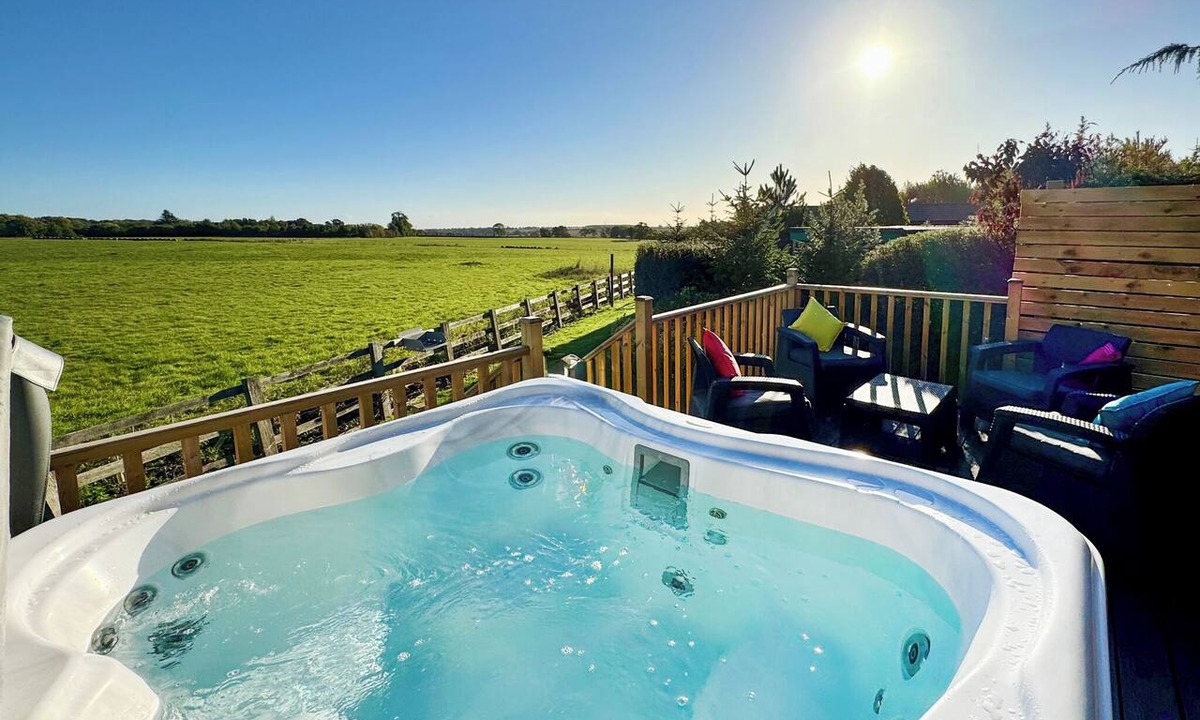 Raywell Ski Chalet | This deluxe two bedroom lodge even has its own games den.