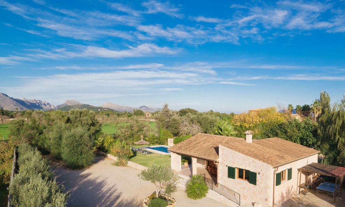Pollensa Villa | Villa Antonia, with stone walls and natural surroundings
