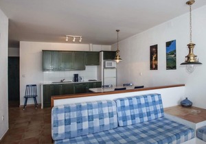 Two-Bedroom Apartment with Side Sea View located 50m from the beach.