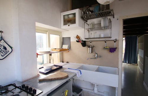 Sferracavallo Apartment | The annexe with terrace overlooking the gulf of Sferracavallo