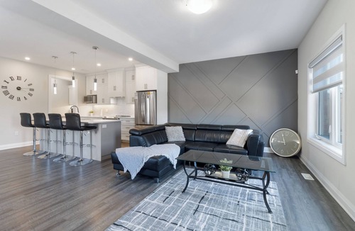 Guelph House | 2000 Sq Ft. Modern Corner Lot Townhome W. Large Deck & Oversized Backyard