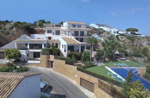 Benalmadena Costa Villa | 240º of breathtaking sea views! Unique villa set high above Benalmadena Pueblo
