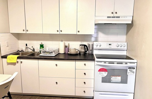 Bridgeview Apartment | 2BR Apartment Sleeps 4 | Close to University of Windsor & Ambassador Bridge