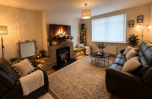 Whiteinch House | A modern 3 bedroom house with a big garden