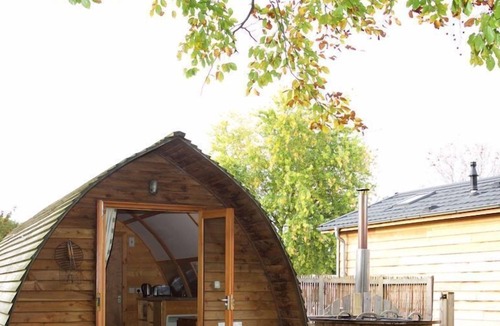 Crieff Cabin | A premium wigwam with hot tub that sleeps 4 guests, 2 adults are included.