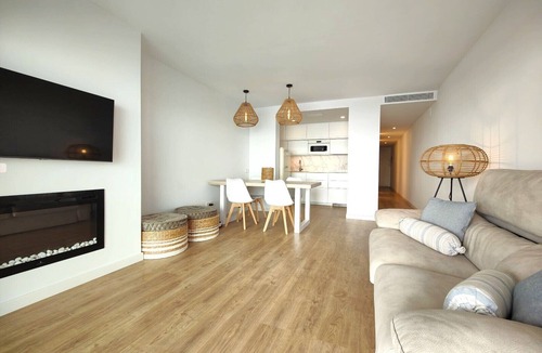 Sant Antoni de Calonge Apartment | Apartment 'Sant Antoni Calonge' with Sea View, Balcony and Air Conditioning