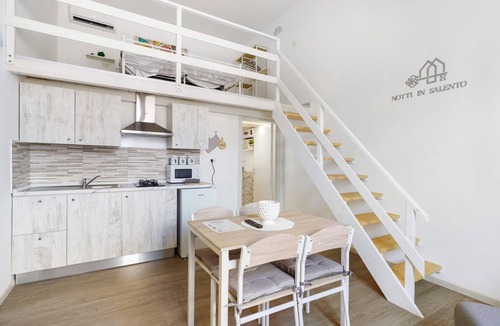 Melissano Apartment | Apartment 'B&B Notti in Salento - Giardino' with Private Terrace, Wi-Fi and Air Conditioning