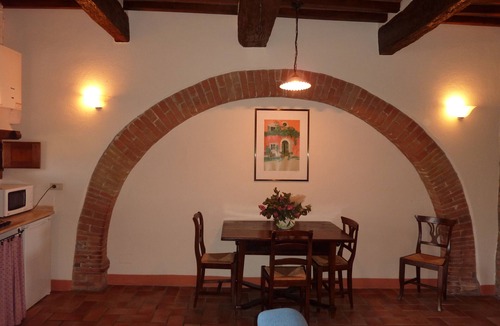 Radicofani Apartment | Apartment in old farmhouse with garden and swimming pool