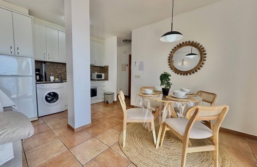Almadraba-Canyelles Apartment | Apartment in Roses with pool, WiFi, air conditioning, and parking, close to beach