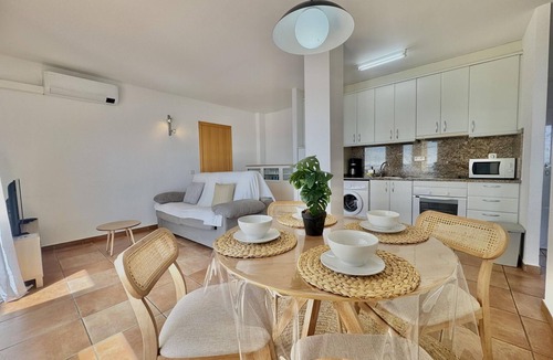Almadraba-Canyelles Apartment | Apartment in Roses with pool, WiFi, air conditioning, and parking, close to beach