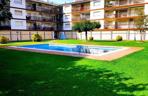 Platja d'Aro Apartment | Apartment with pool and terrace near the beach | A/C, WIFI and tennis.