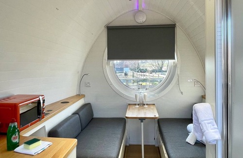 Brightlingsea Cabin | Armadilla 1 at Lee Wick Farm - cozy glamping for 2 adults with optional hot tub