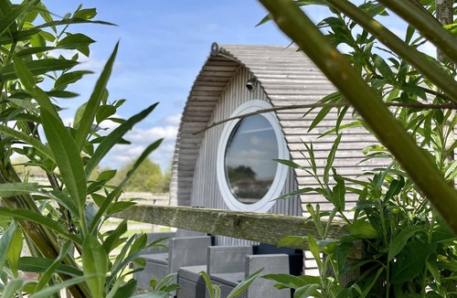 Brightlingsea Cottage | Armadilla 1 at Lee Wick Farm - cozy glamping for 2 adults with optional hot tub