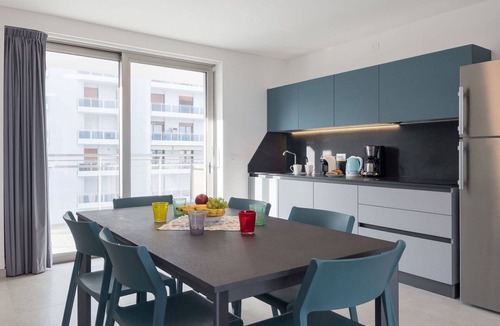 Lignano Sabbiadoro Apartment | Beautiful apartment for 8 people with WIFI, A/C, TV, balcony and pets allowed