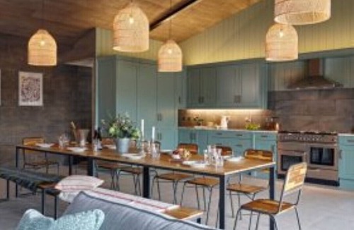 Saint Blazey House | Beautiful big barn with pool, hot tub, views, cinema, log fire, country walks…