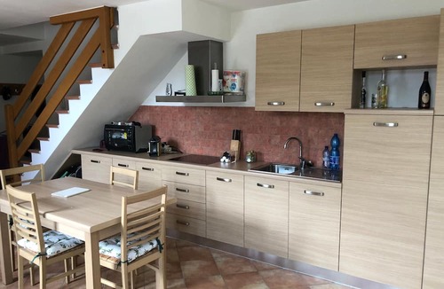 Bocenago Apartment | Bocenago Duplex Apartment with Mountain View, Private Terrace and Wi-Fi