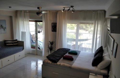 Calella Apartment | Bonavista Bright Sea View Studio with Balcony