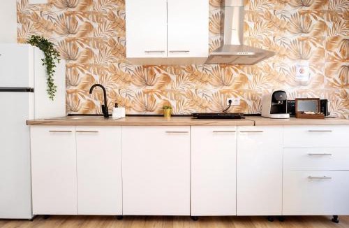Sant Adria de Besos Apartment | Bright Renovated 2BR- Balcony- Beach 10' Walk - Barcelona 25' Train