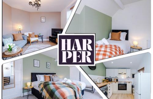 Rossett House | Bright Rossett 2 Bedroom Stay Free Parking Sleeps 4