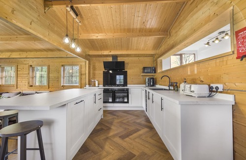 Halstead Cabin | Cabin on 5 Acres with Stables, Firepit & Cinema