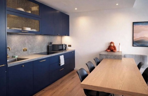Canning Town South Apartment | Canary wharf iconic London skyline view