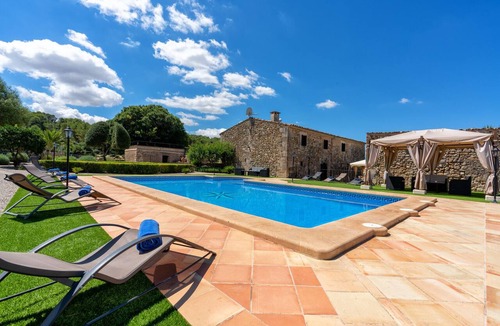 Sant Joan Villa | CASES DE SON ROIG - Fabulous traditional house with private pool. Free WIFI.